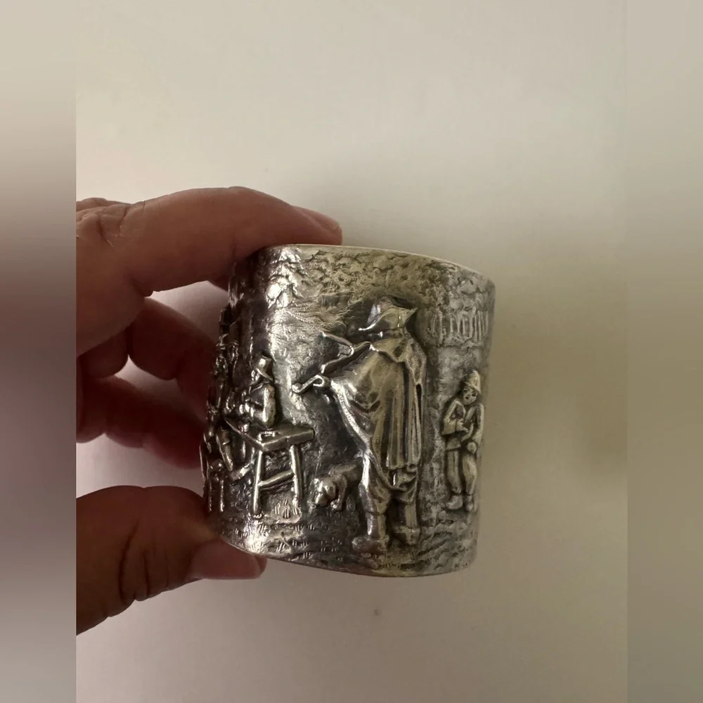 Silver plated denmark bracelet